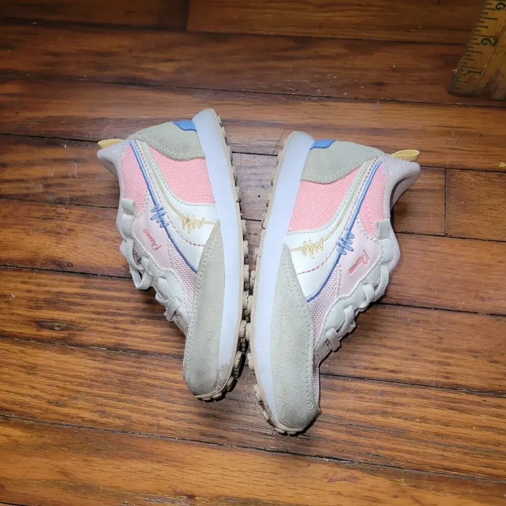 PUMA Rider Fv Sweater Wthr Lace Up  Youth Girls Beige, Pink Sneakers Casual Shoe